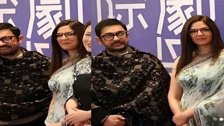 Aamir Khan seen for first time with his new partner