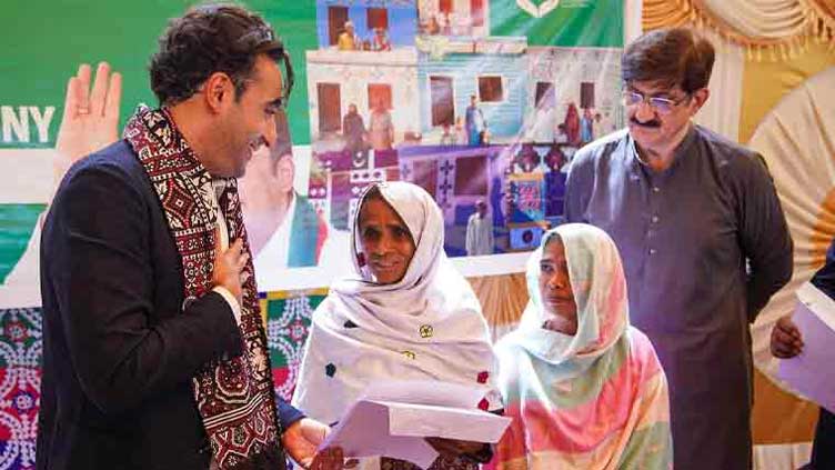 Bilawal underscores women's empowerment in flood recovery process